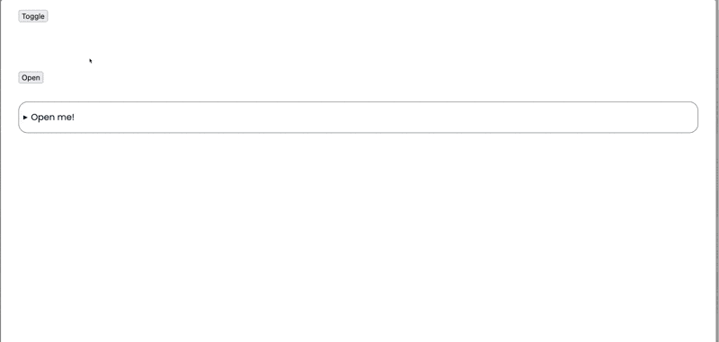 There are three elements that show and hide text